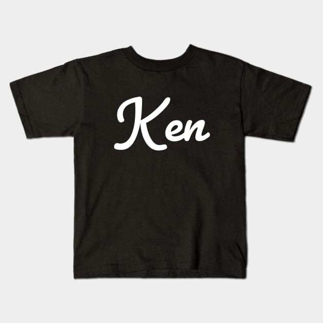 Ken Kids T-Shirt by ellenhenryart